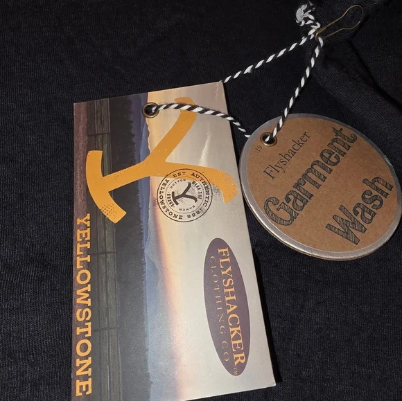 NWT Mens Yellowstone Dutton Ranch by Flyshacker Size M Wool Blend Sweater Soft - Picture 7 of 9